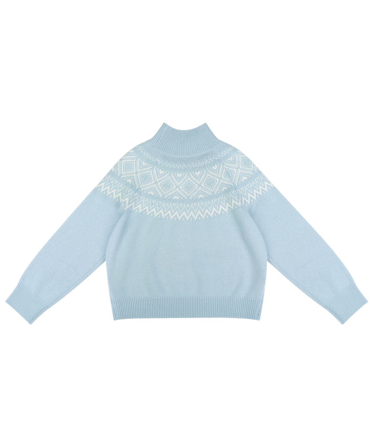 블레티(VLETI) Wool Nordic Turtle-Neck Knit (Sora)