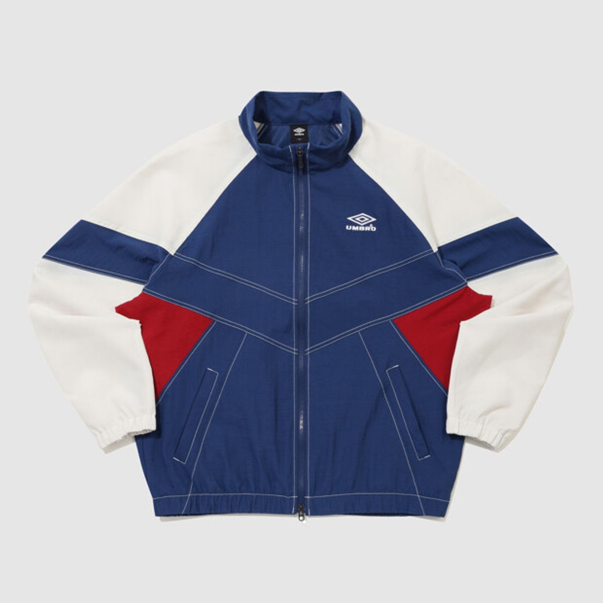 엄브로(UMBRO) 크리스피 타슬란 긴팔 자켓 블루 UR324CJK91