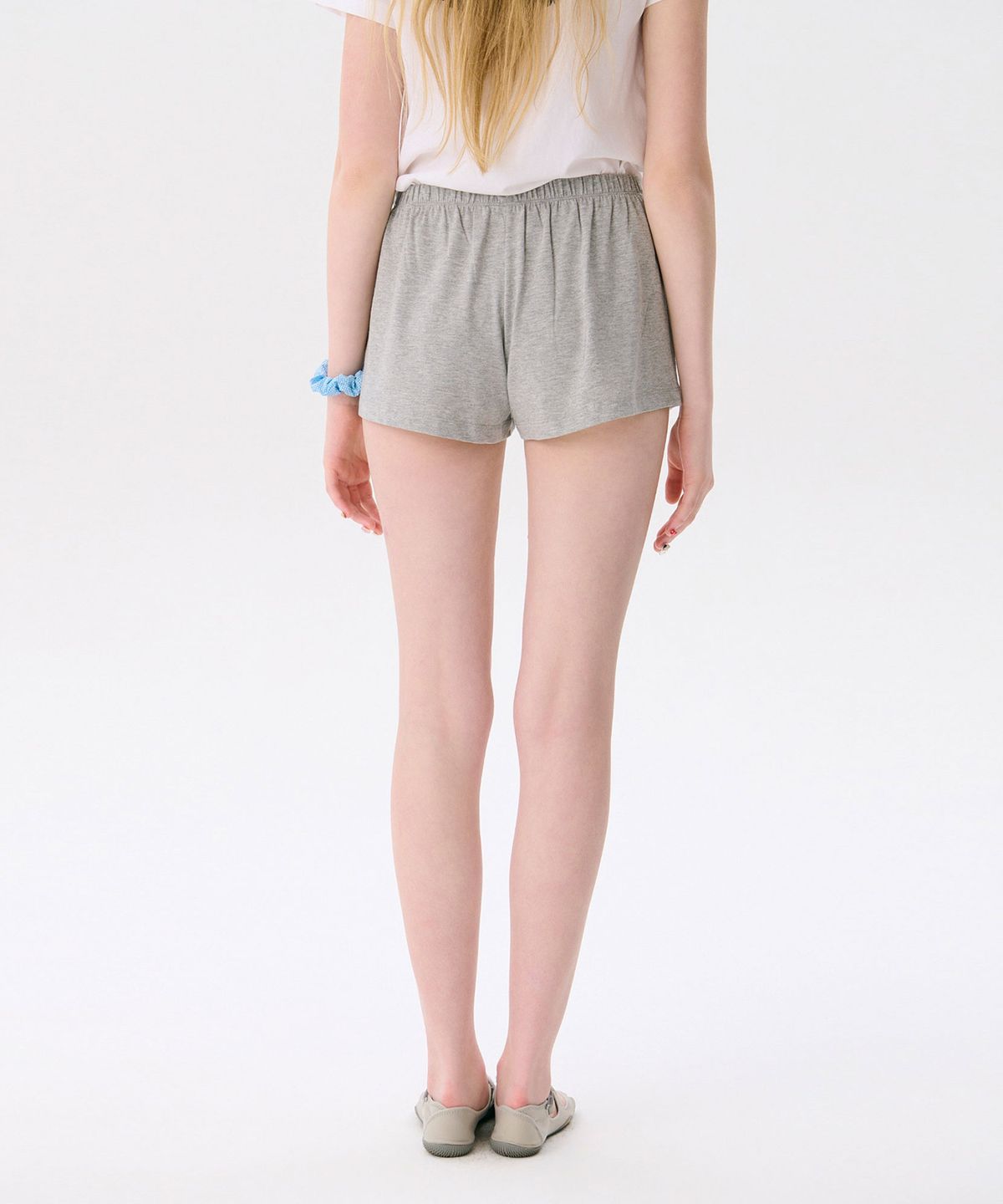 준준스페이스(JUNEJUNE SPACE) Hawaiian Print Shorts_Dark Gray(하와이안 프린트 반바지_다크그레이)