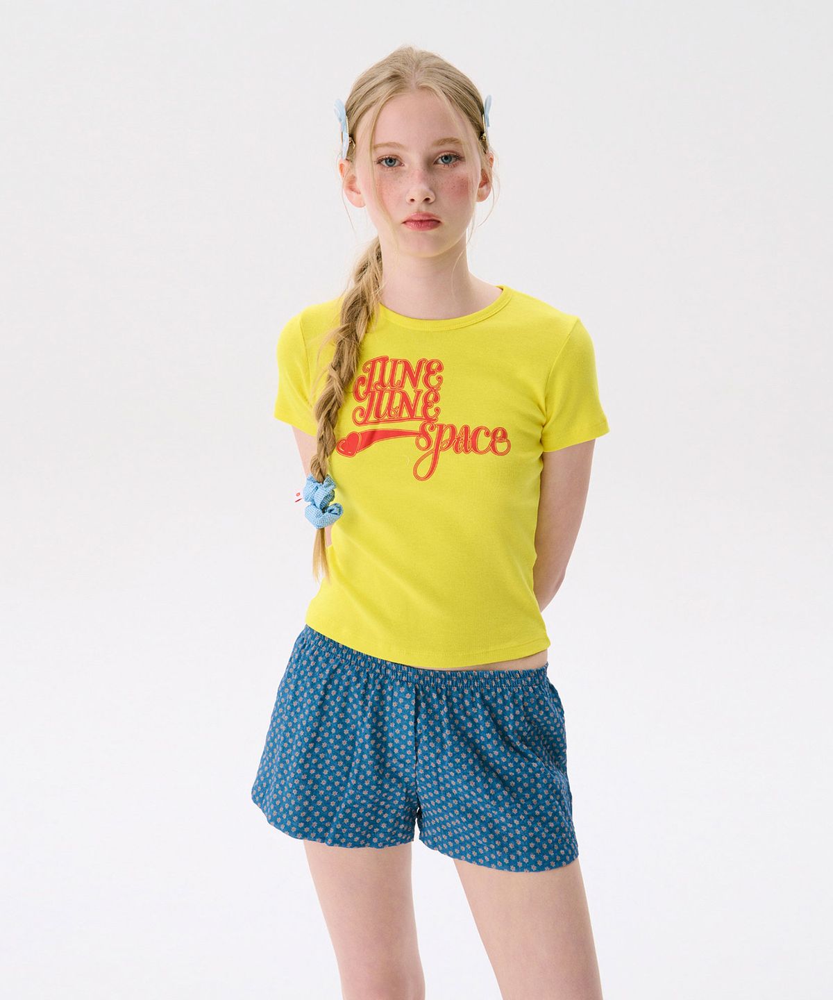 준준스페이스(JUNEJUNE SPACE) Flower Trunk Shorts_Dark Blue(플라워 트렁크 쇼츠_다크블루)