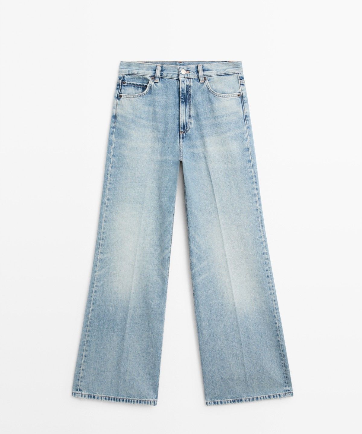 마시모두띠(MASSIMO DUTTI) 하이라이즈 팔라초 팬츠