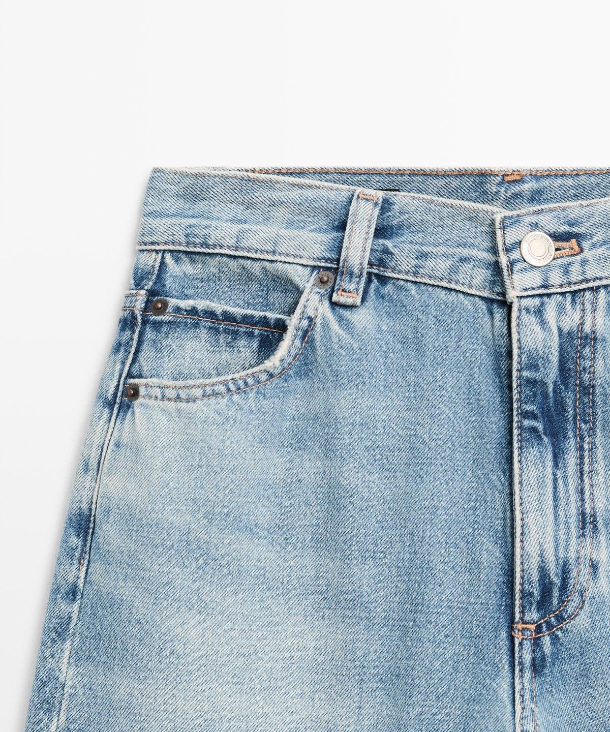 마시모두띠(MASSIMO DUTTI) 하이라이즈 팔라초 팬츠