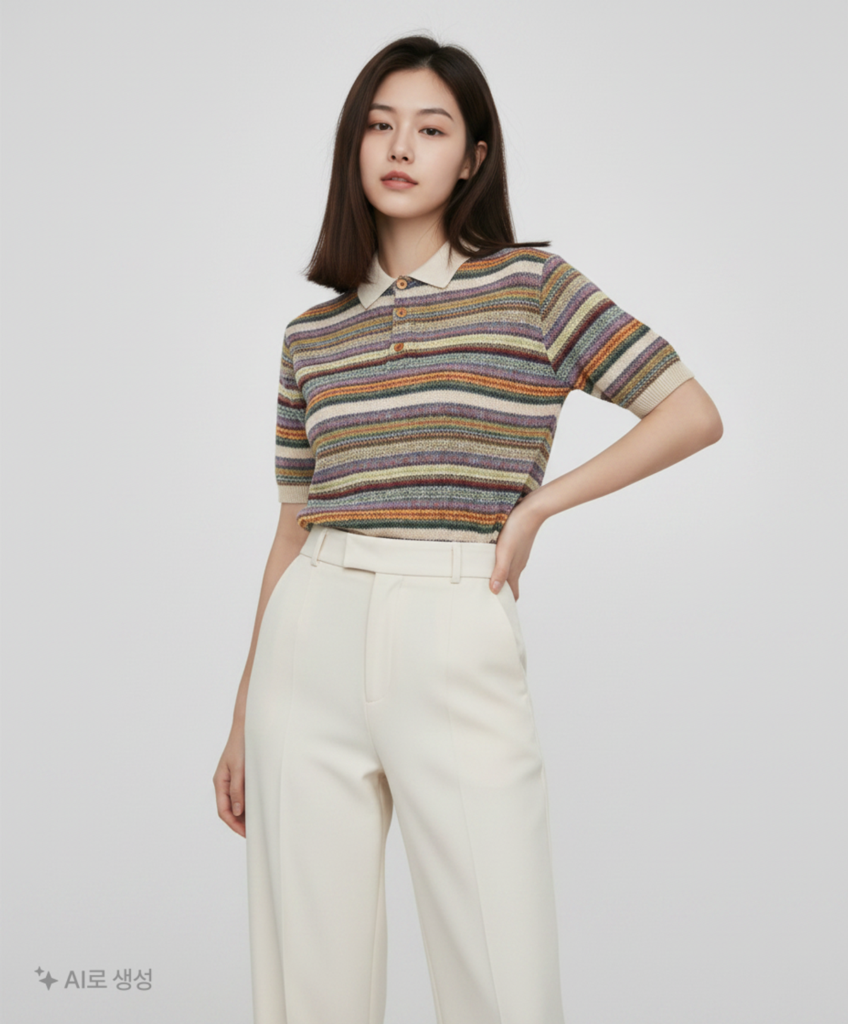 워모(LUOMO) 피케/카라 티셔츠 50