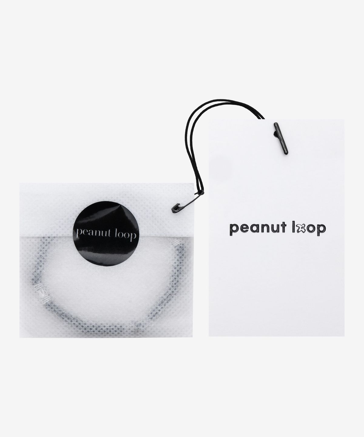 피넛루프(PEANUT LOOP) Axis Bar Bracelet Silver