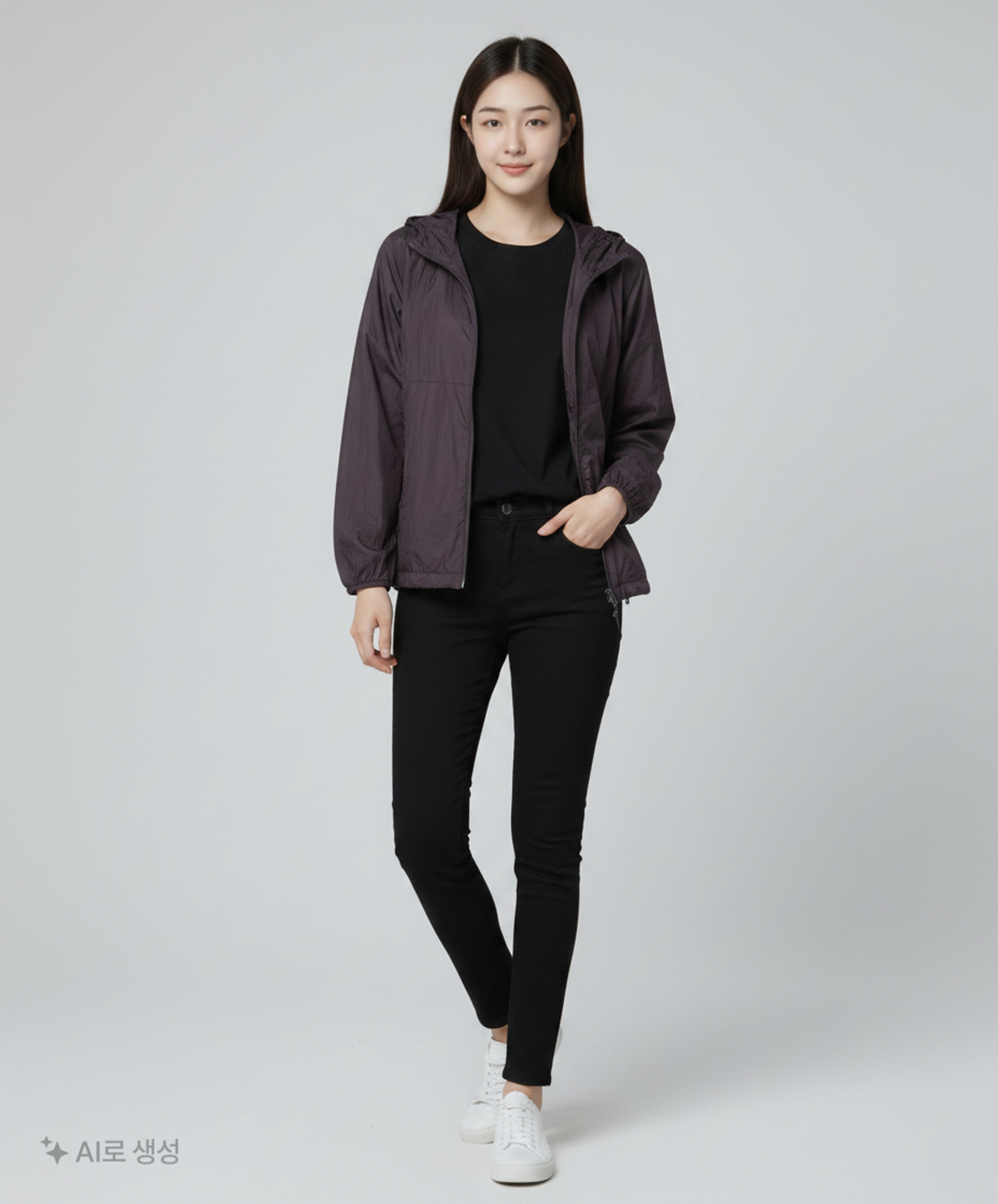 무신사 스탠다드(MUSINSA STANDARD) 나일론/코치 재킷 S