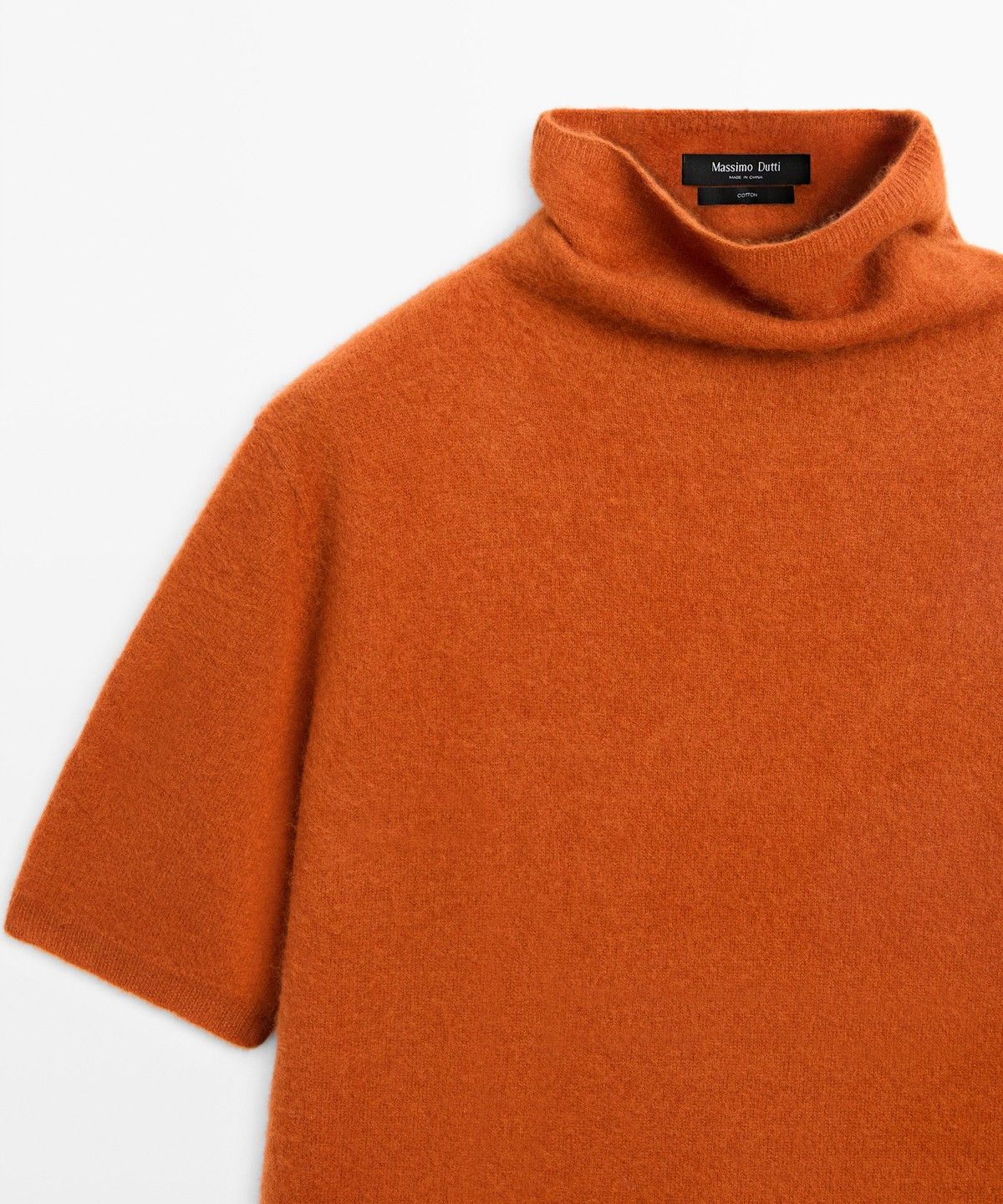 마시모두띠(MASSIMO DUTTI) 100% 울 반팔 니트