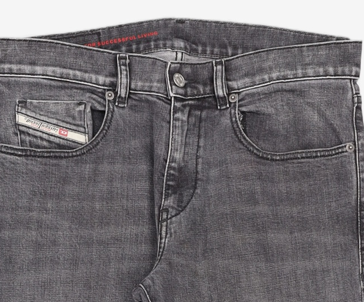 디젤(DIESEL) 남성 2019 D 스트럭 데님 팬츠 - 다크 그레이  / A0356209E9402SS23 30