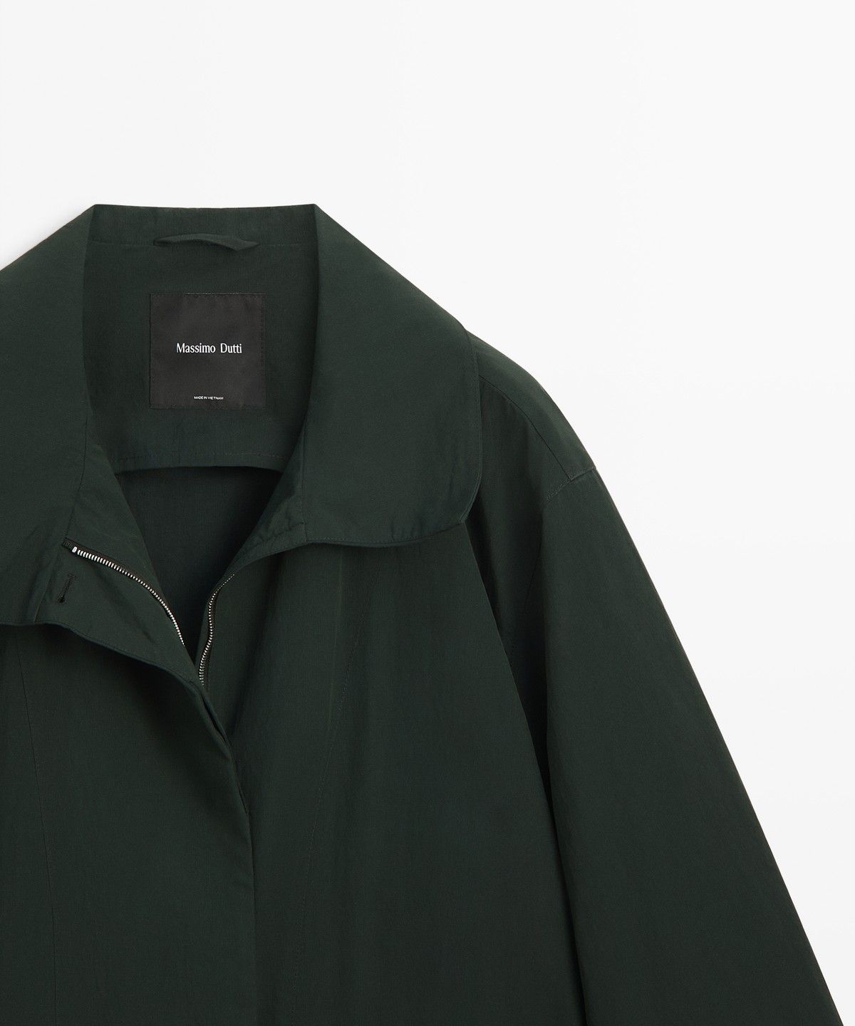 마시모두띠(MASSIMO DUTTI) 테크니컬 롱 파카