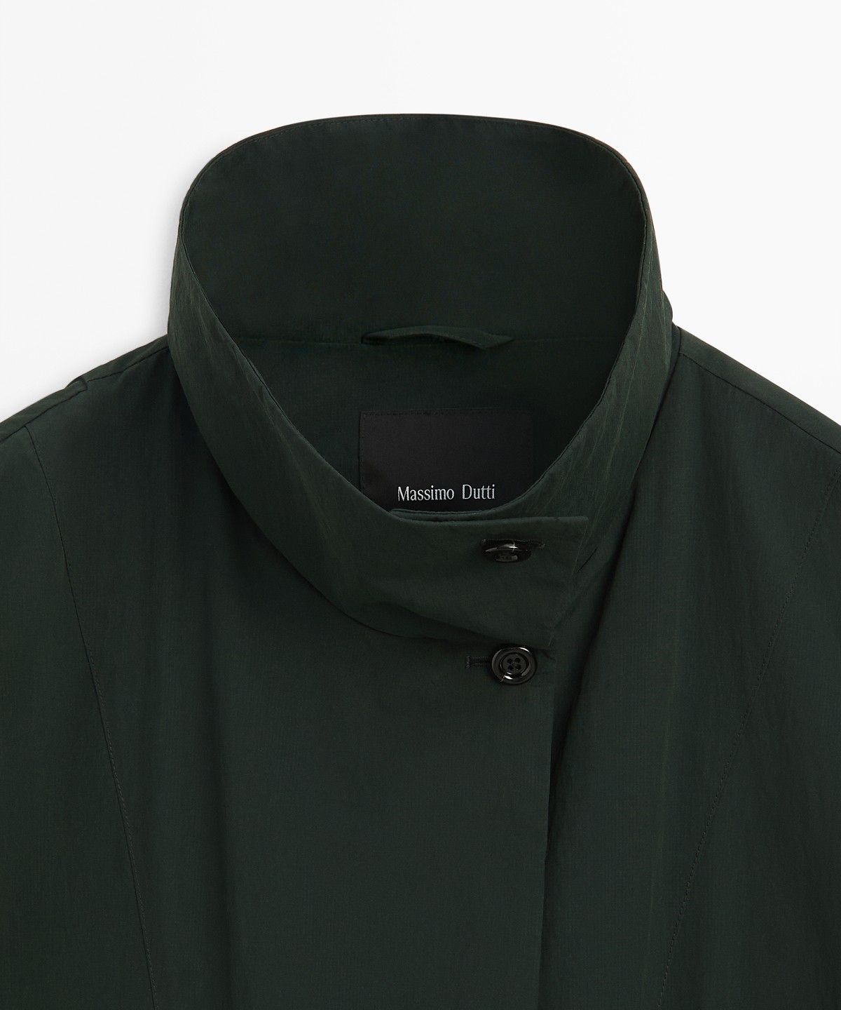 마시모두띠(MASSIMO DUTTI) 테크니컬 롱 파카