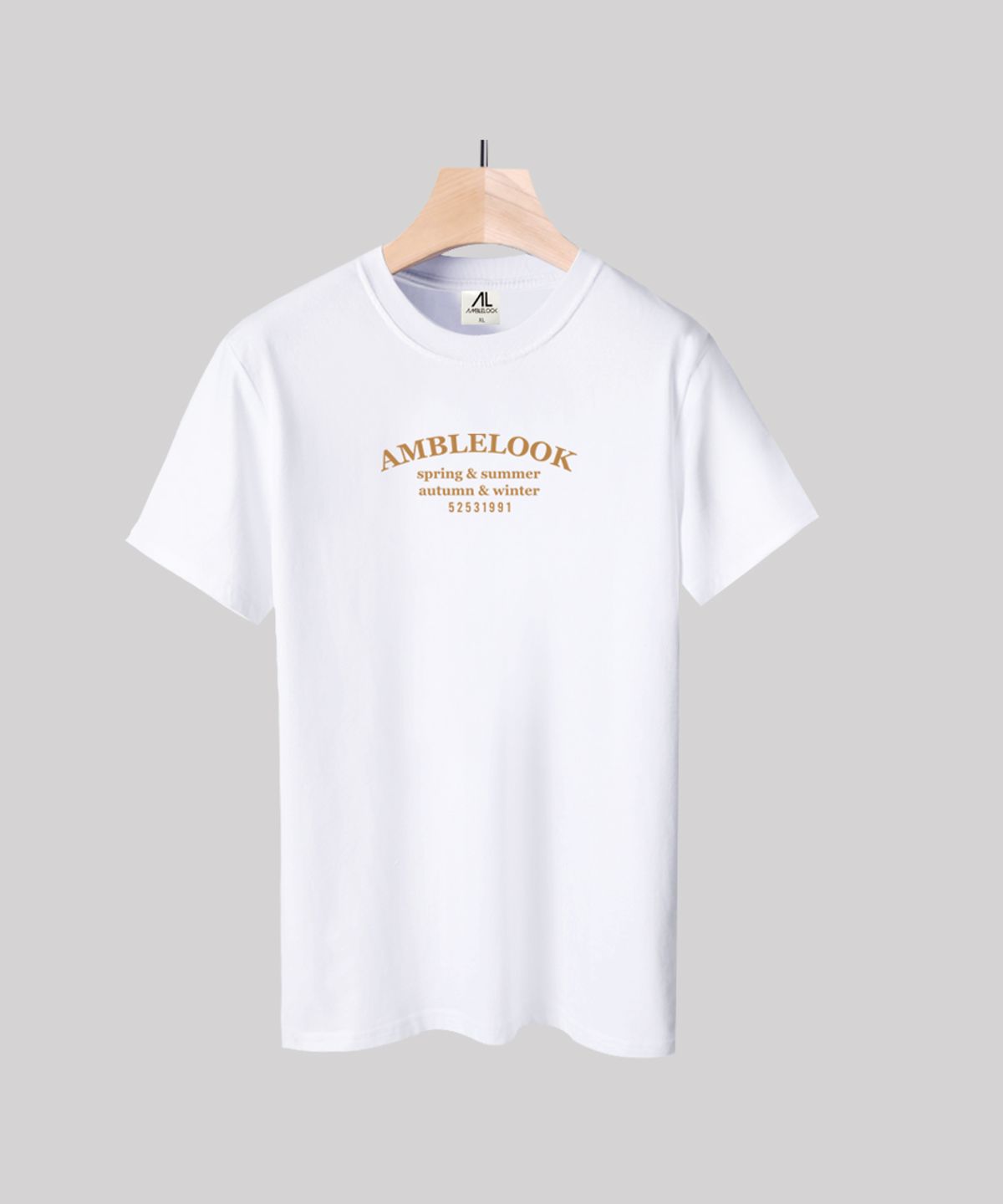 엠블룩(AMBLELOOK) 프리미엄 면스판 반팔티셔츠 ABLK5253 (4color)