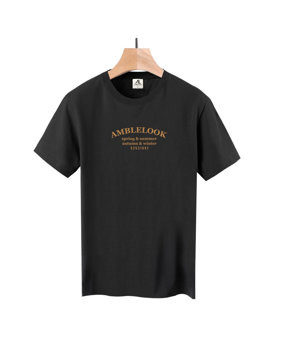 엠블룩(AMBLELOOK) 프리미엄 면스판 반팔티셔츠 ABLK5253 (4color)