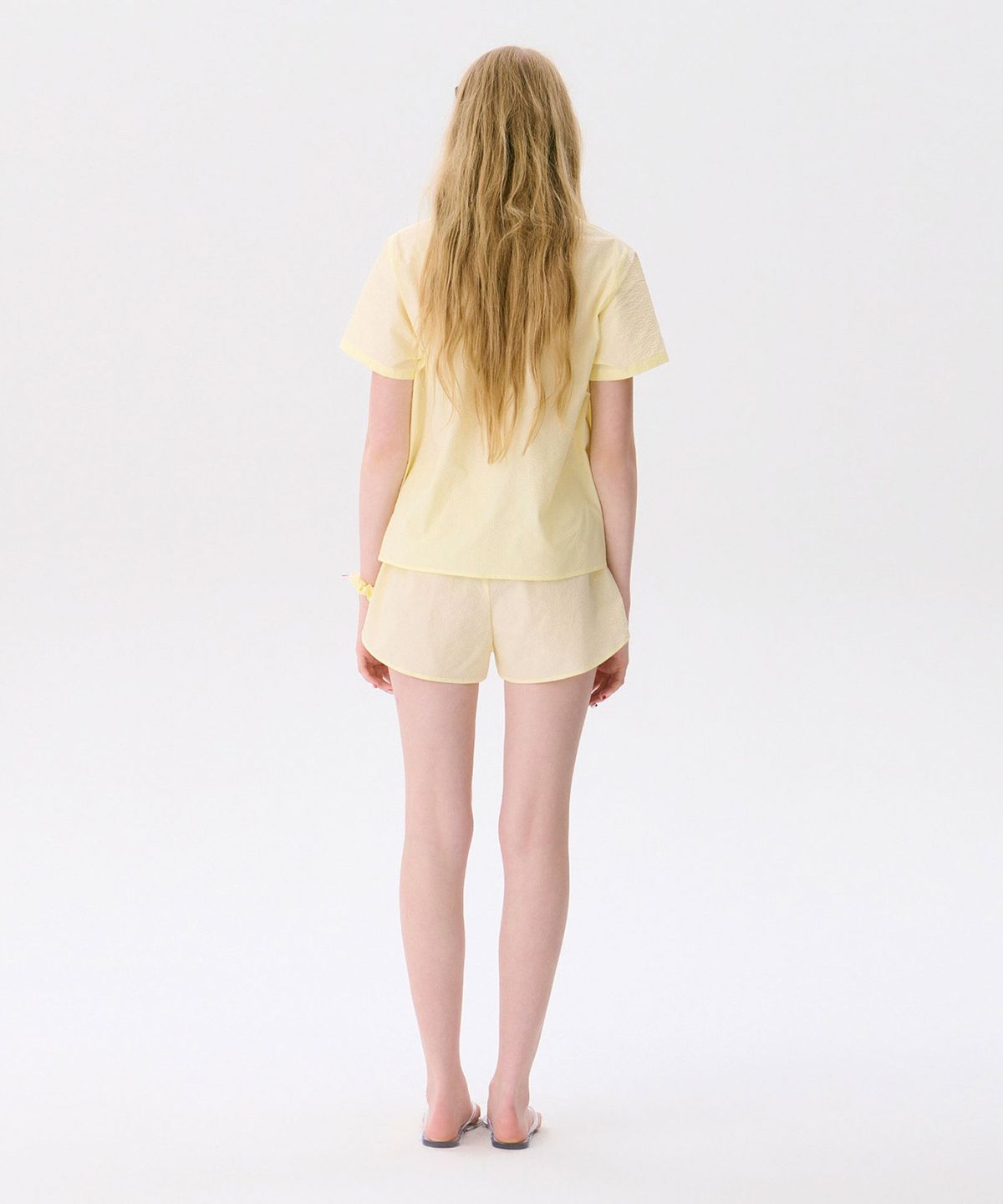 준준스페이스(JUNEJUNE SPACE) Pajama Shirt_Yellow(파자마 셔츠_옐로우)