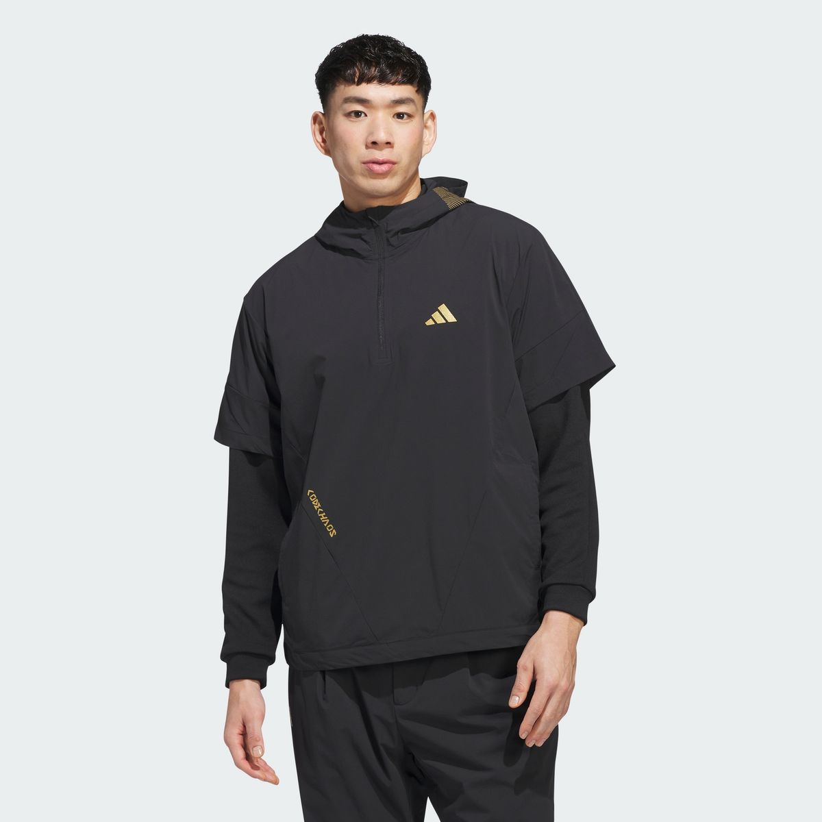 아디다스 골프(ADIDAS GOLF) 코드케이오스 쇼트 슬리브 후디 재킷 KR0284
