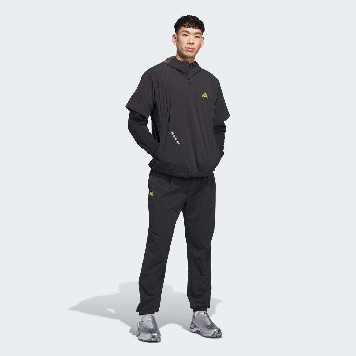 아디다스 골프(ADIDAS GOLF) 코드케이오스 쇼트 슬리브 후디 재킷 KR0284
