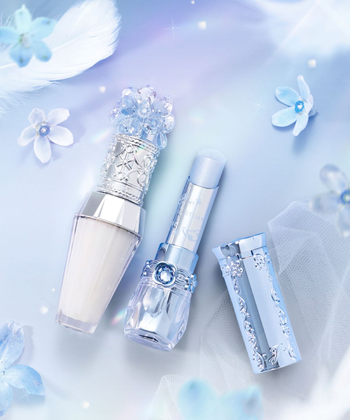 질스튜어트 뷰티(JILLSTUART BEAUTY) 크리스탈 블룸 썸씽 퓨어 블루 오 드 퍼퓸 30ml + 롤 온 10ml 26,000원 상당