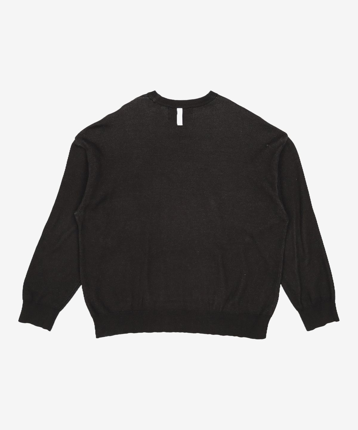 노매뉴얼(NOMANUAL) UNICORN JACQUARD KNIT - BLACK L