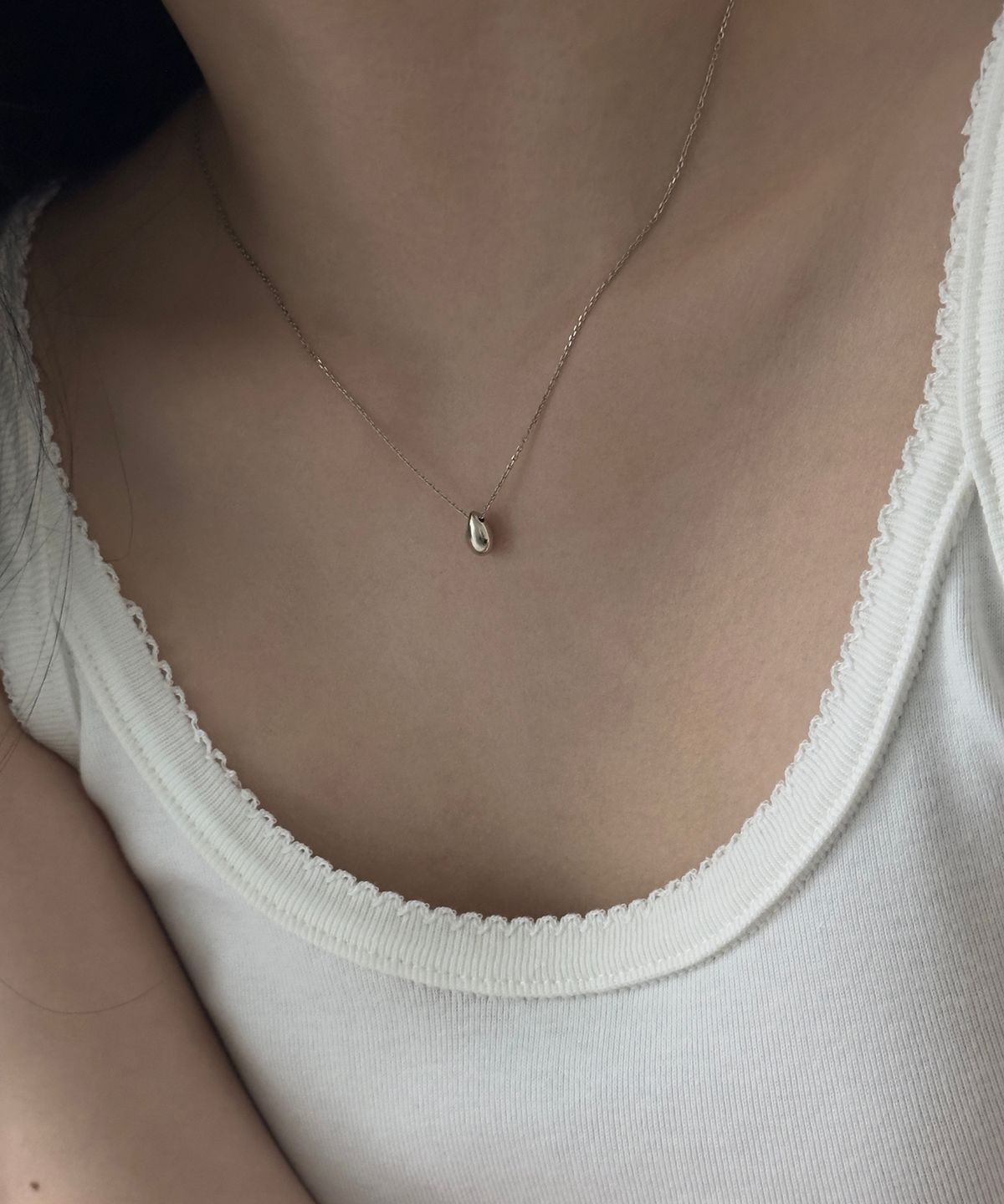 파예(FAYE) 14k Droplet necklace
