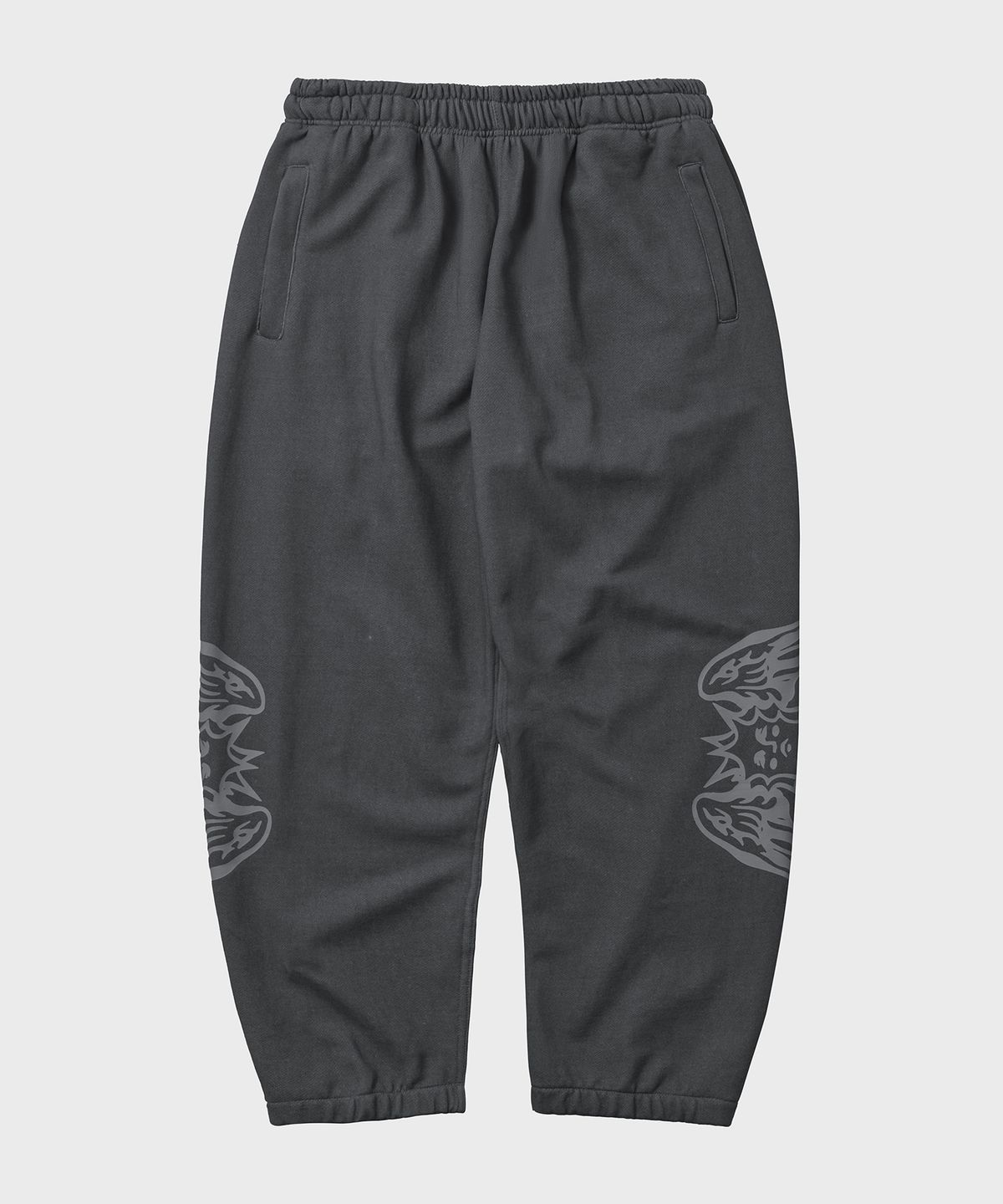 미카엘1991(MICHAEL1991) JAY P.G SWEATPANTS - CHARCOAL