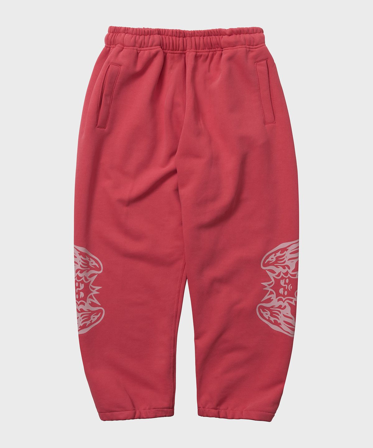 미카엘1991(MICHAEL1991) JAY P.G SWEATPANTS - HOT CORAL