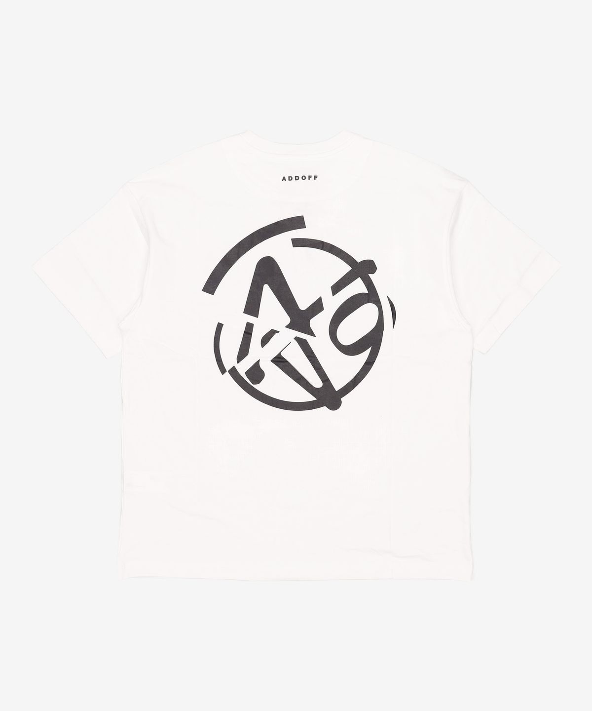 애드오프(ADDOFF) SLASH LOGO T-SHIRT WHITE M