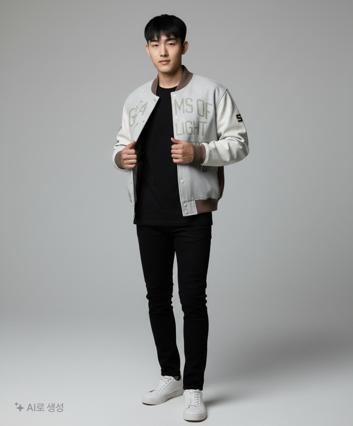 썬러브투어(SUNLOVETOUR) Champion Jacket Heather Grey L