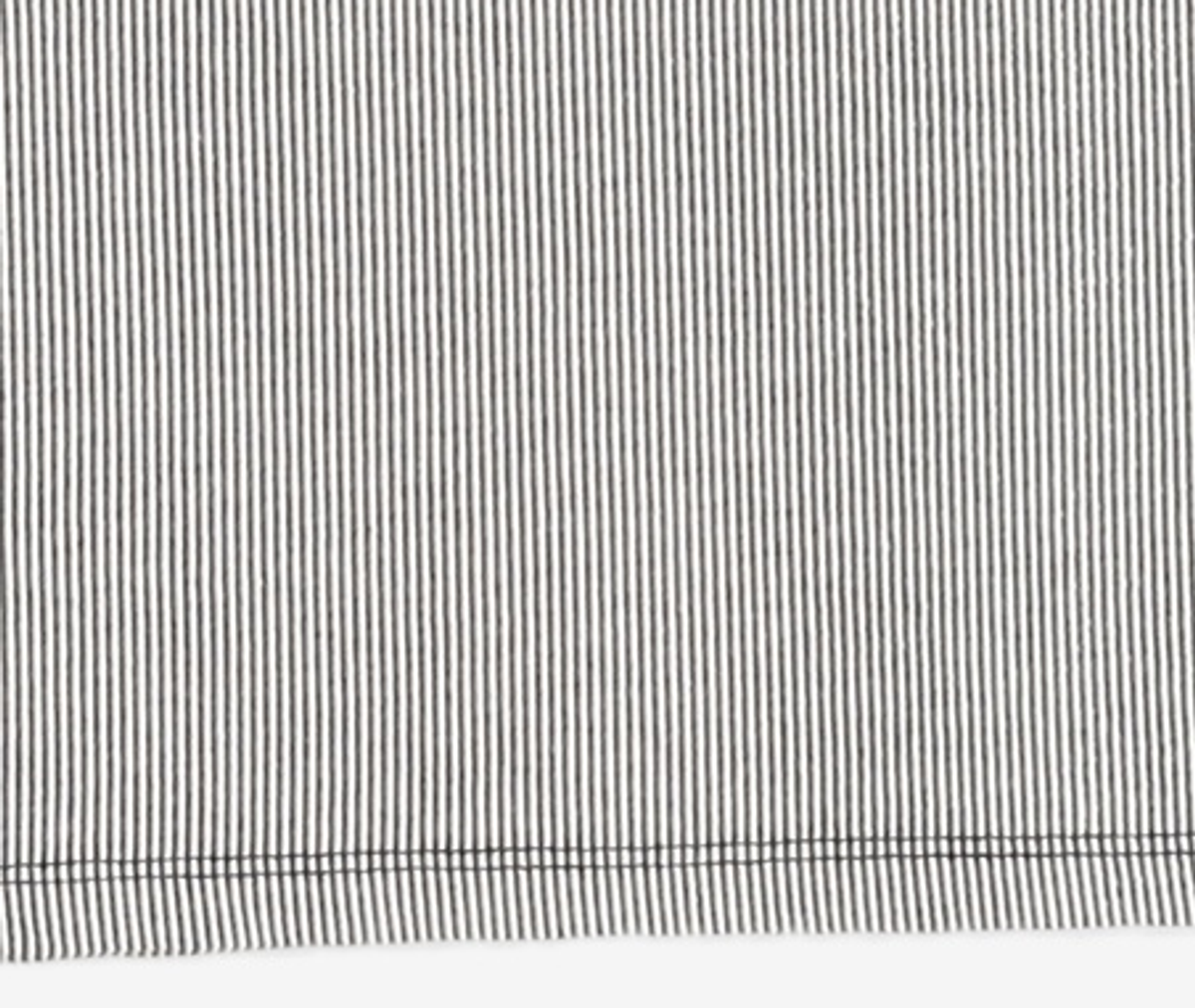 우알롱(WOOALONG) Stripe slim T-shirts - BLACK M