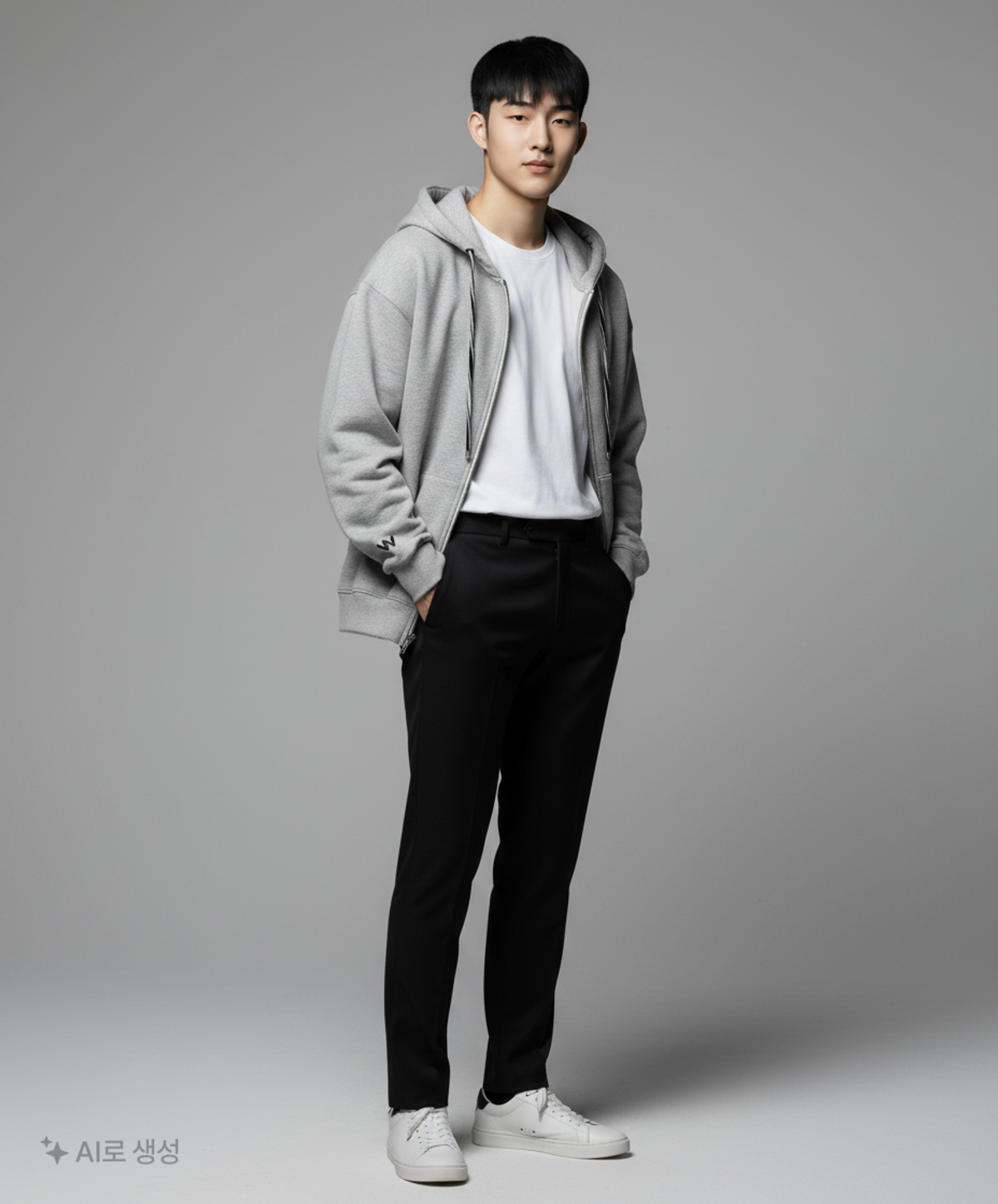 더블유브이프로젝트(WV PROJECT) 후드 집업 L