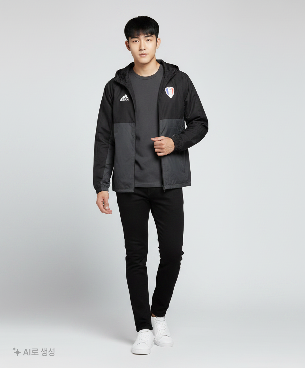 아디다스(ADIDAS) 후드 집업 100