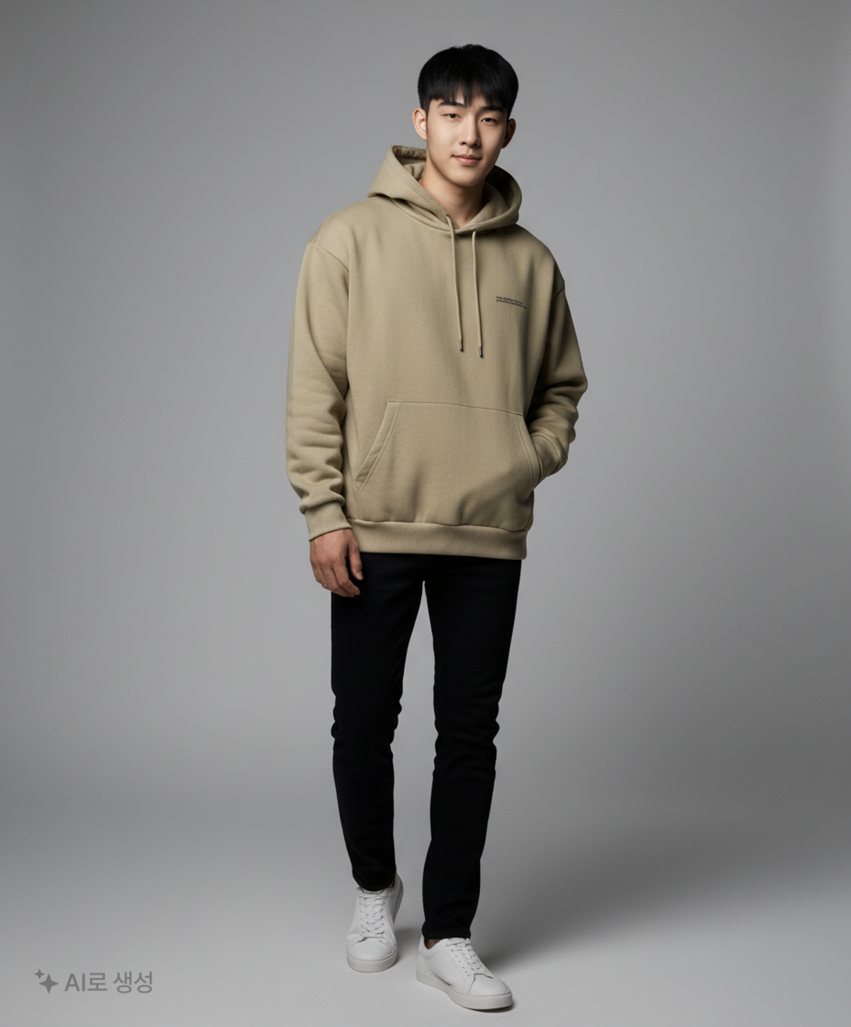 프라이(FREI) AUTHENTIC HOODIE(OLIVE) L