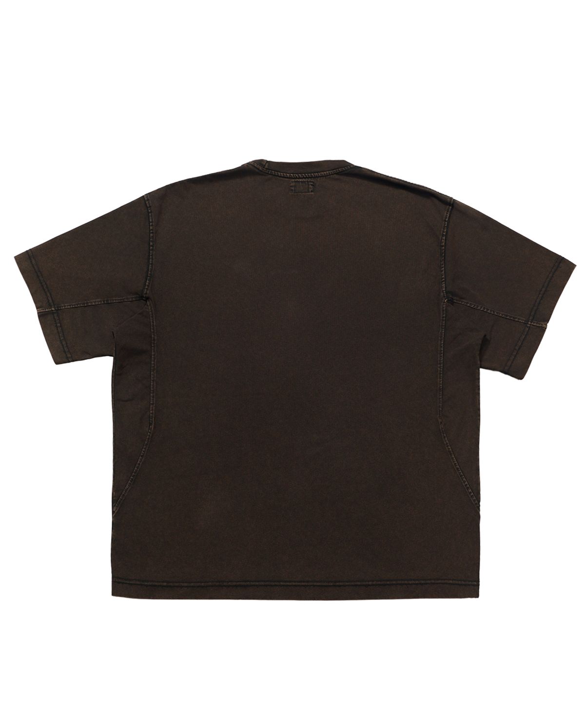 더 오피셜 레퓨지(THE OFFICIAL REFUGE) MINERAL WASHED T-SHIRT BROWN