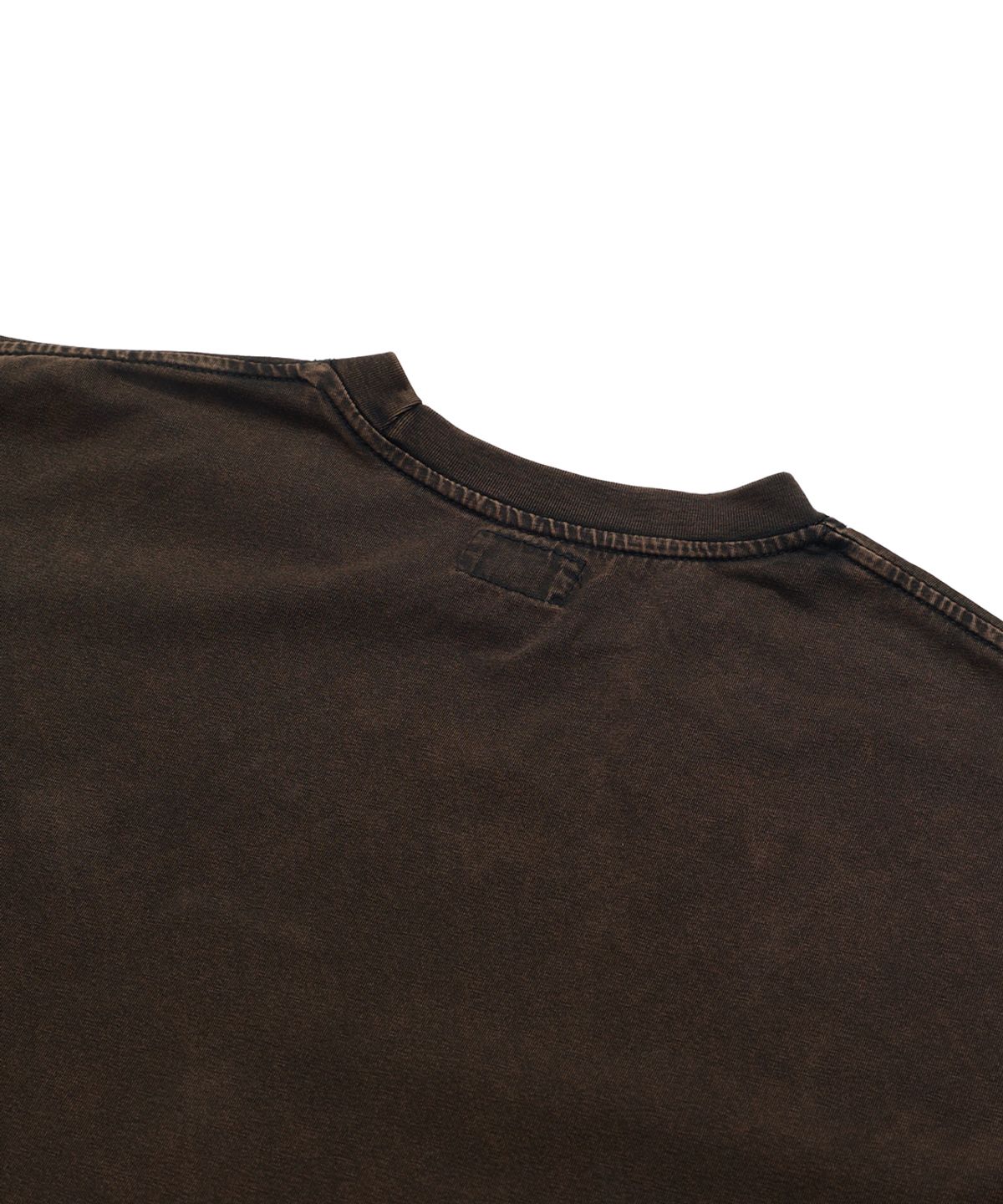 더 오피셜 레퓨지(THE OFFICIAL REFUGE) MINERAL WASHED T-SHIRT BROWN