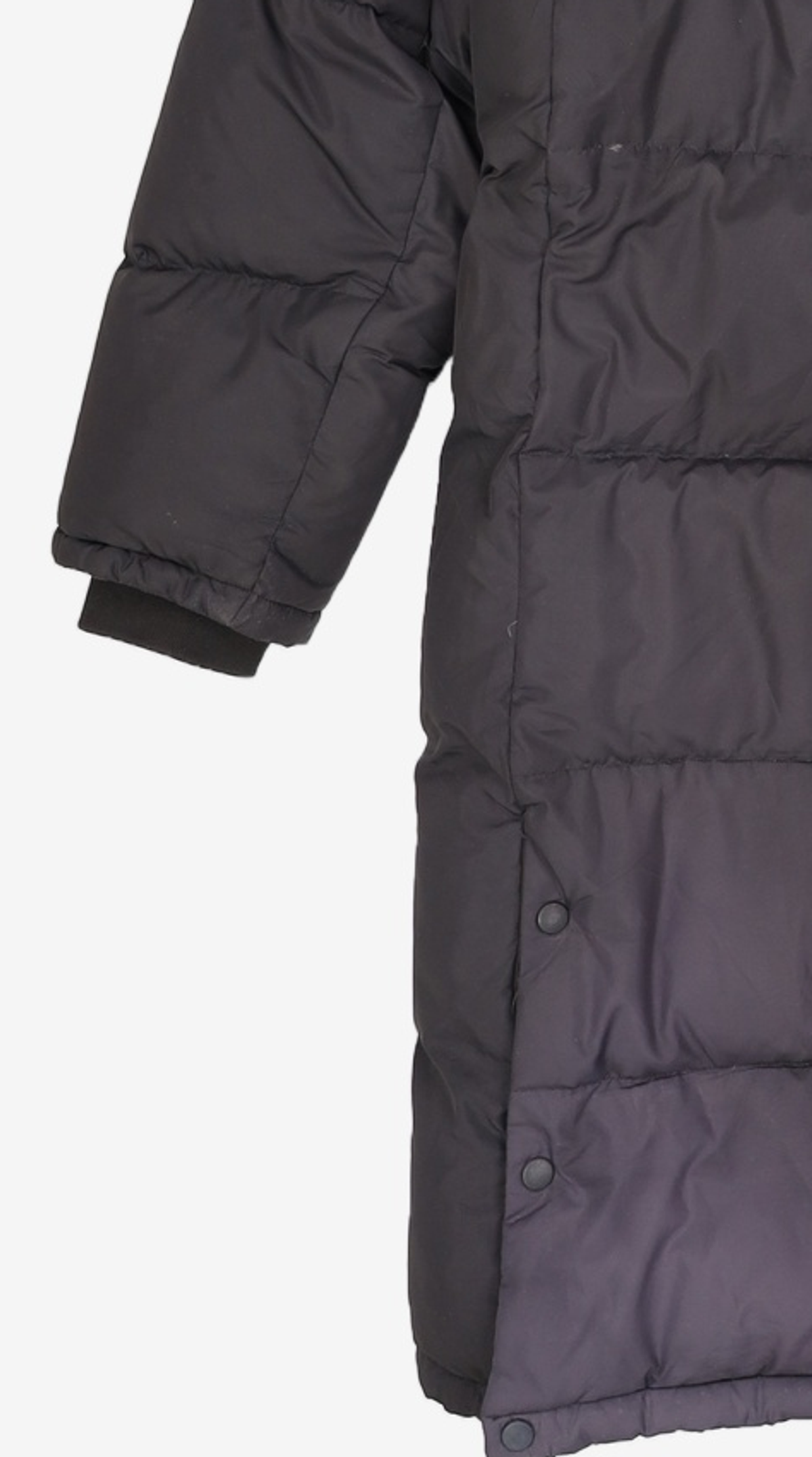 리복(REEBOK) [리복X커버낫][DX7064] 롱 푸퍼 자켓 - 블랙 M