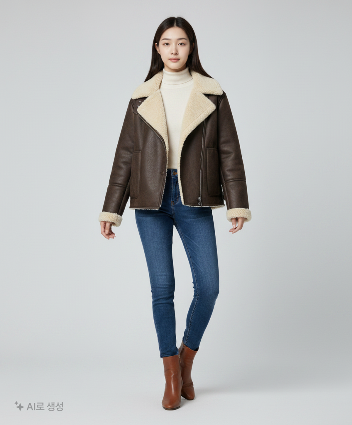 자라(ZARA) 무스탕/퍼 XS