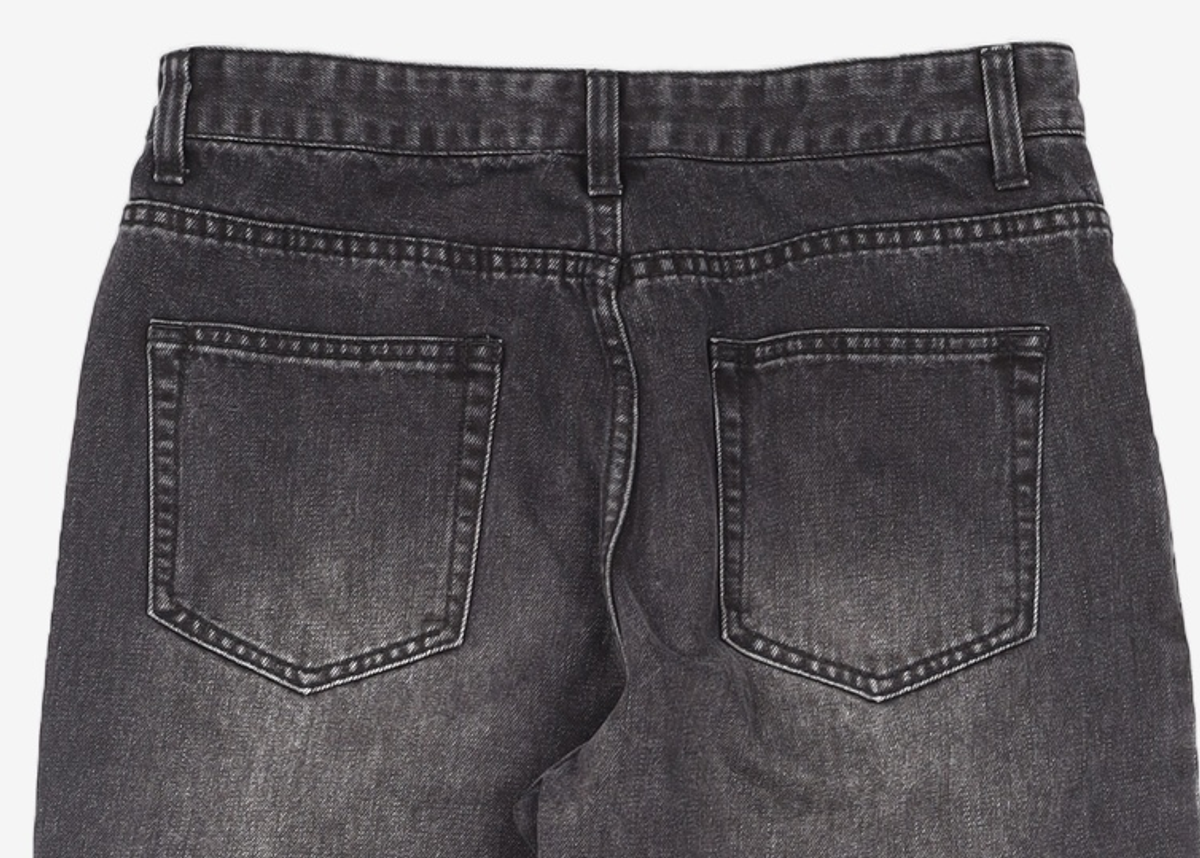 티엔지티(TNGT) Straight Fit Denim Pants (Washed Black) TNPA5F108BK 78
