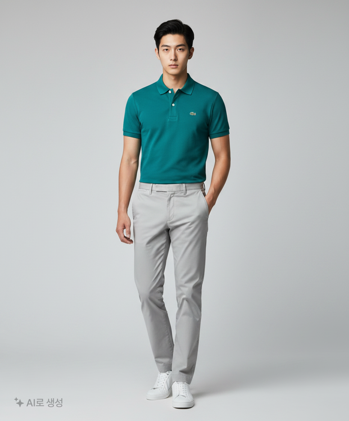 라코스테(LACOSTE) 남성 클래식핏 L1212 폴로 셔츠 [모스그린] M