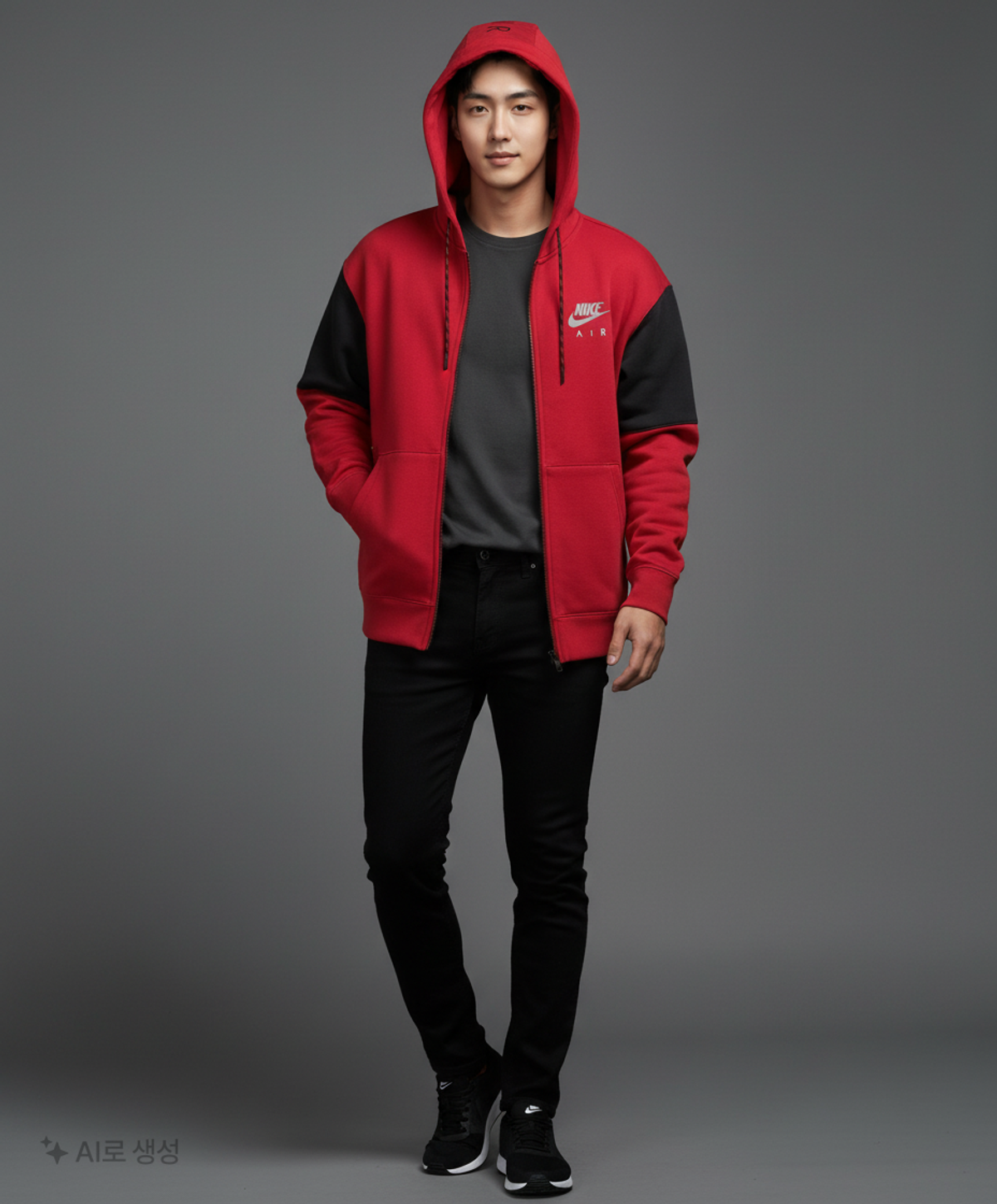 나이키(NIKE) 후드 집업 L