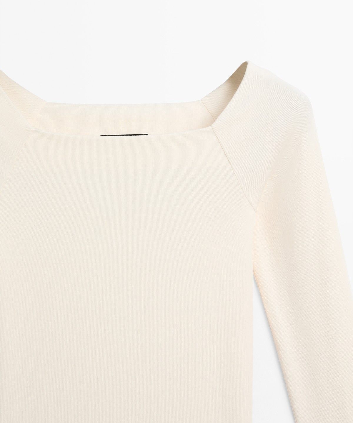 마시모두띠(MASSIMO DUTTI) 스트레치 긴소매 탑