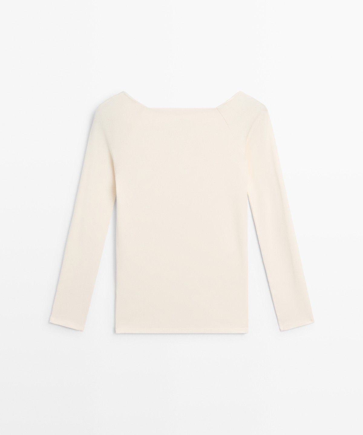 마시모두띠(MASSIMO DUTTI) 스트레치 긴소매 탑