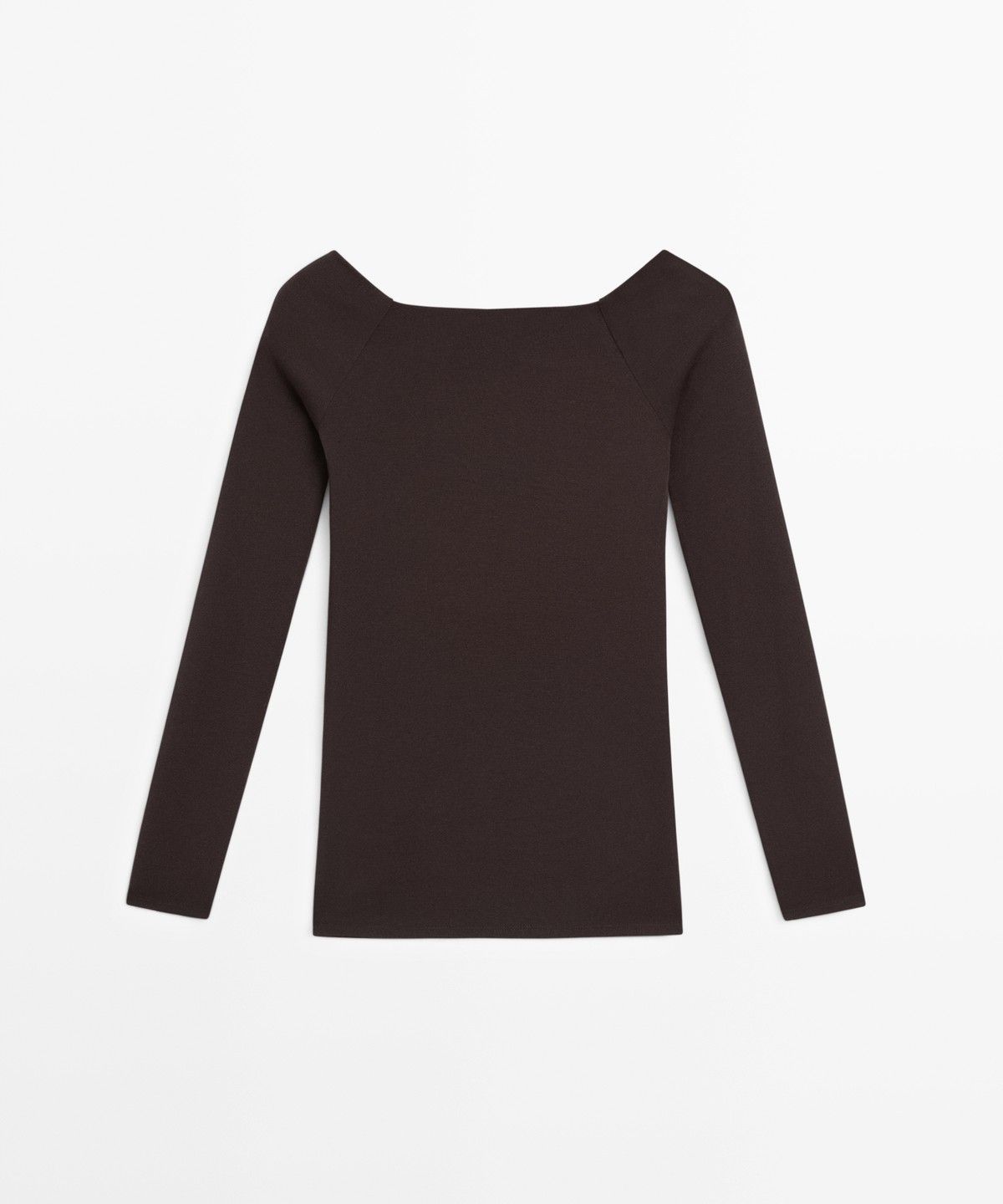 마시모두띠(MASSIMO DUTTI) 스트레치 긴소매 탑