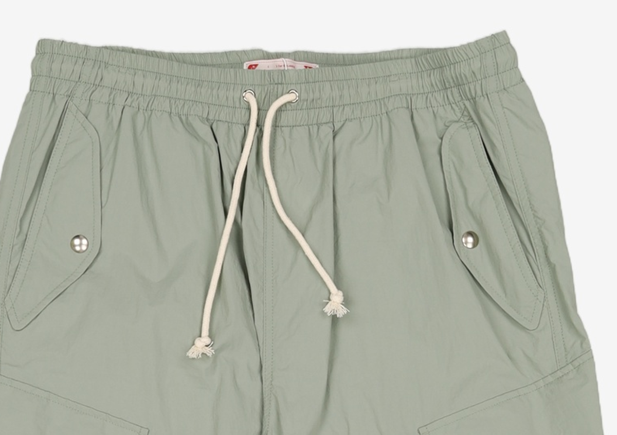에이카화이트(AECA) CARGO PARACHUTE PANTS-GREY L