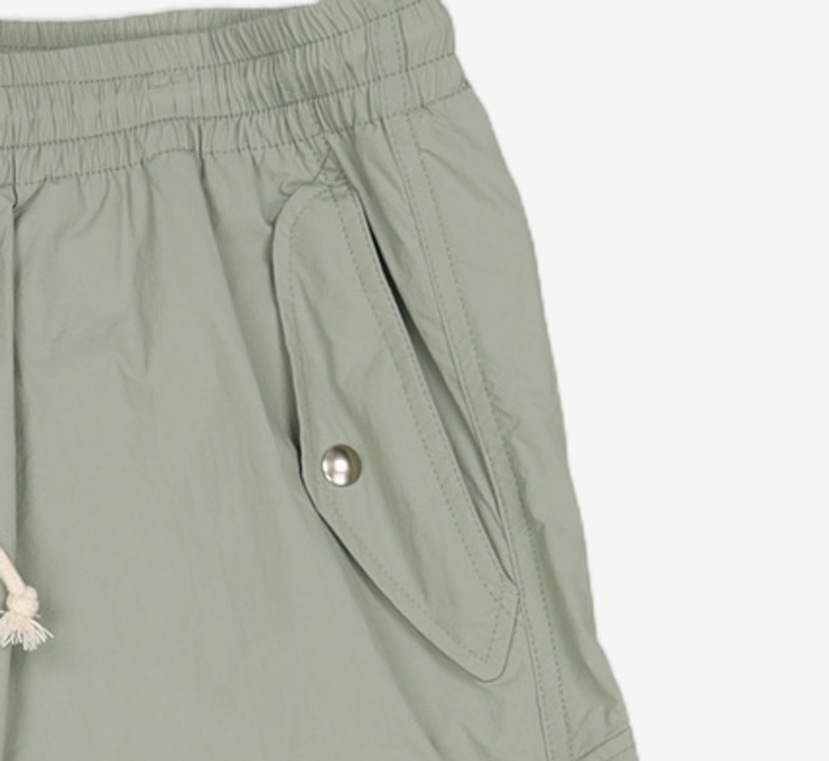 에이카화이트(AECA) CARGO PARACHUTE PANTS-GREY L