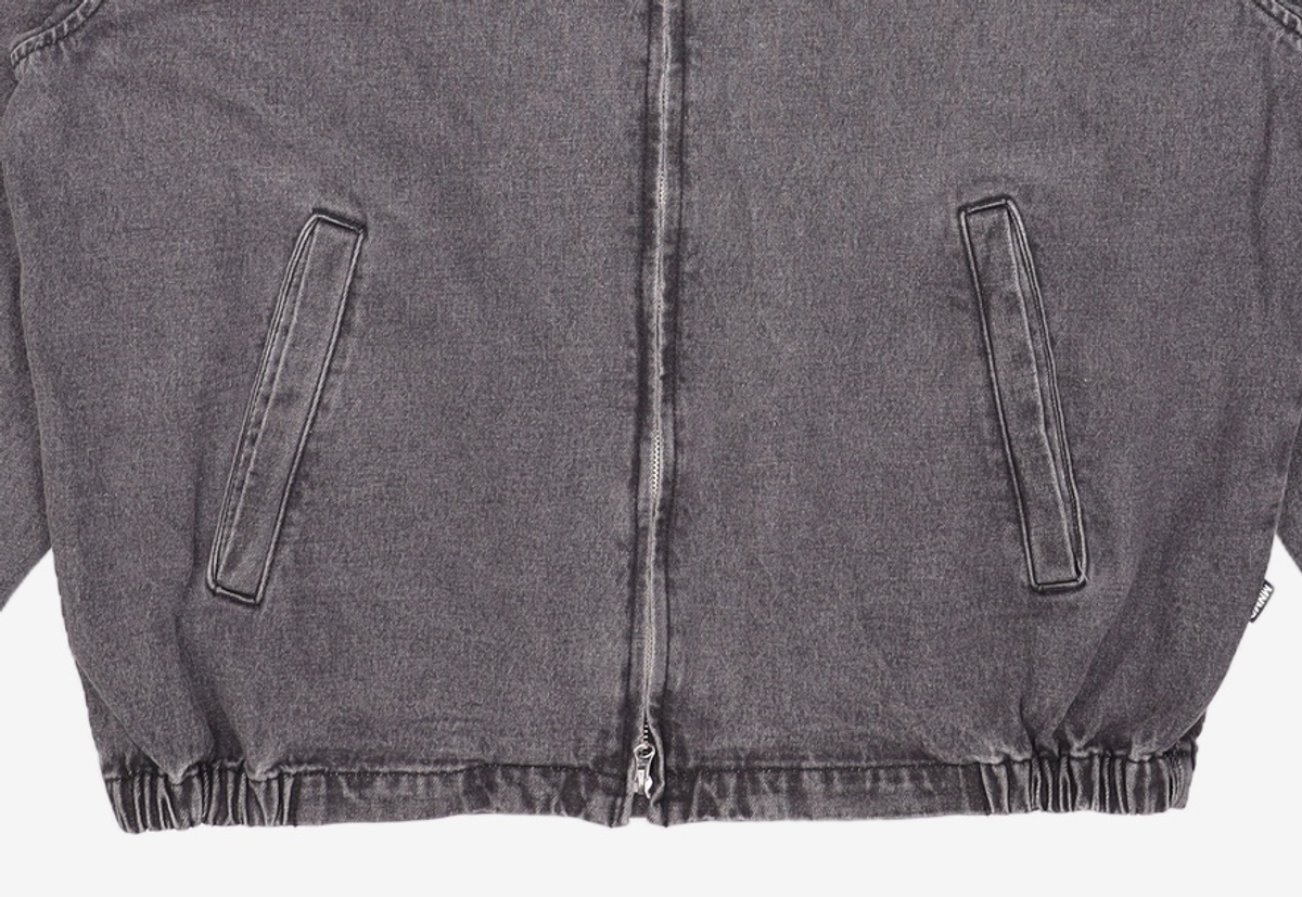 미니멀프로젝트(MINIMALPROJECT) 데님 블루종 워크 자켓 MDJ104 [BLACK] L