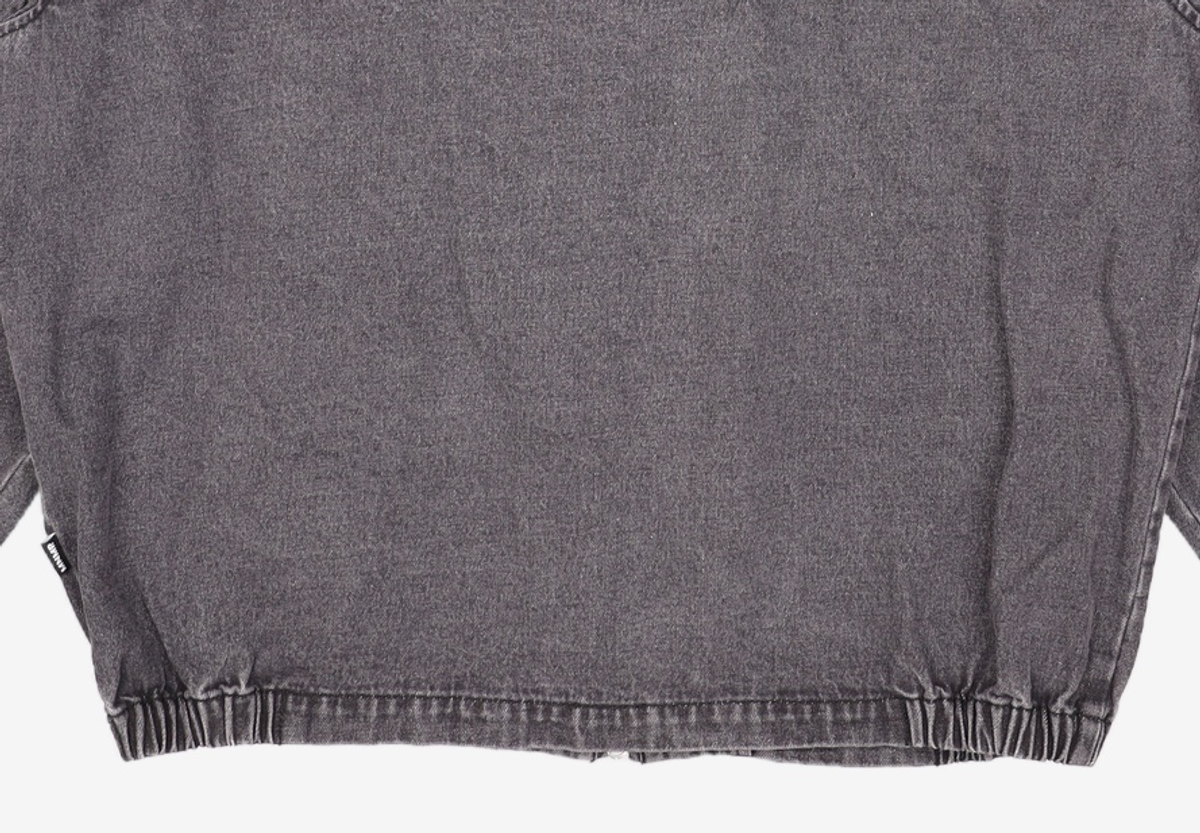 미니멀프로젝트(MINIMALPROJECT) 데님 블루종 워크 자켓 MDJ104 [BLACK] L