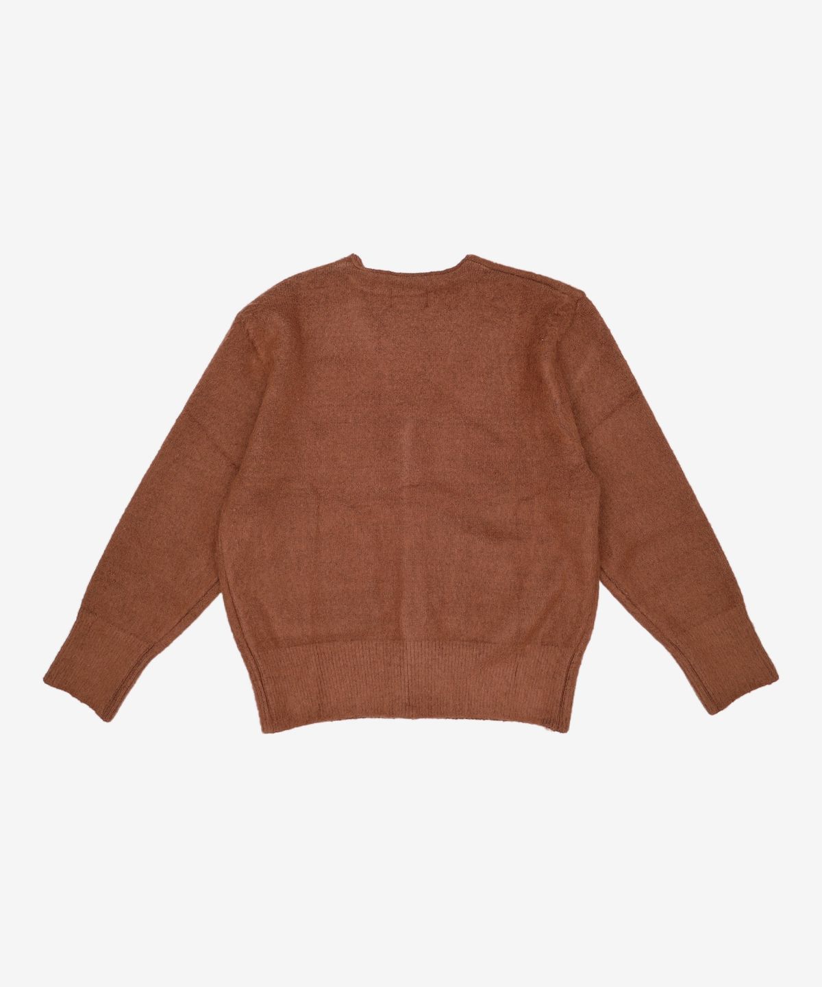 오아이오아이 컬렉션(OIOI COLLECTION) NEW VARSITY LOGO CARDIGAN [BROWN] M