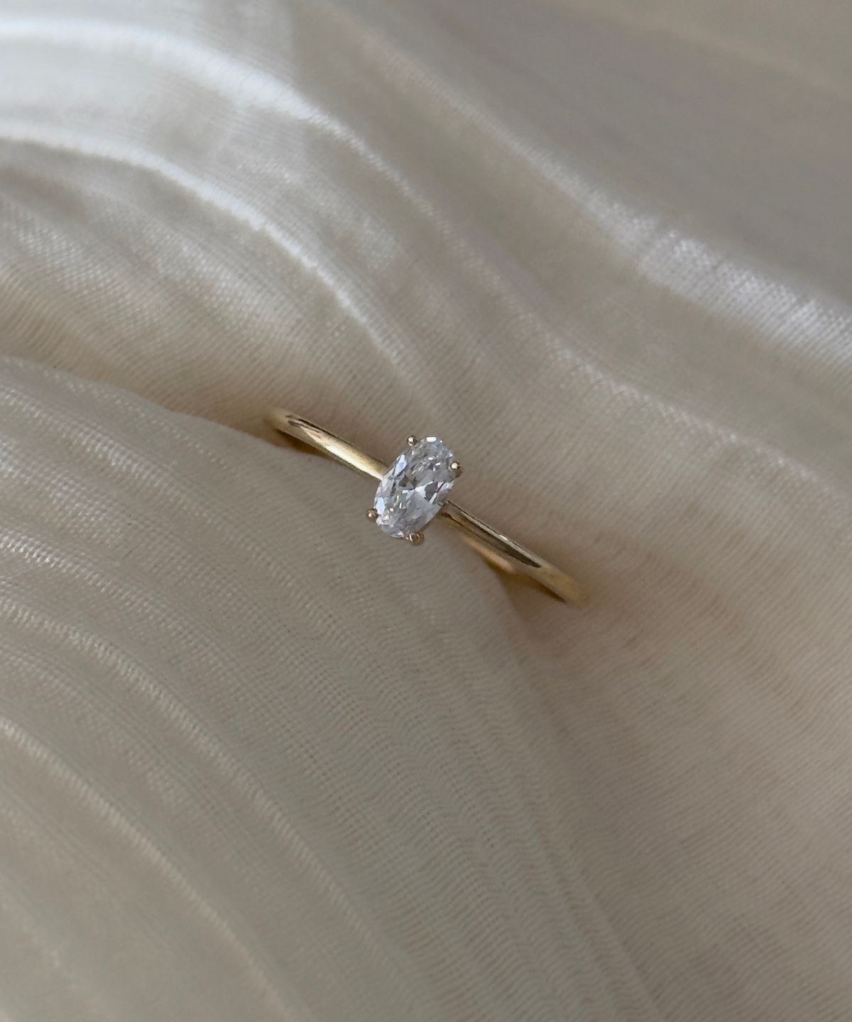 파예(FAYE) 14k Ovel ring