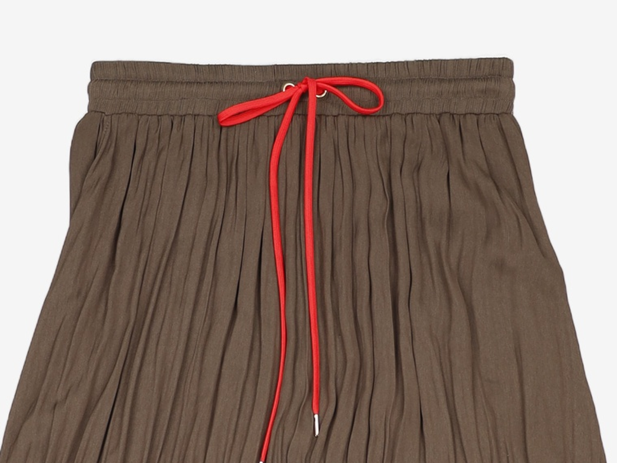 제이청(J.CHUNG) Gypsy Ribbon Skirt 22_Choco Brown M