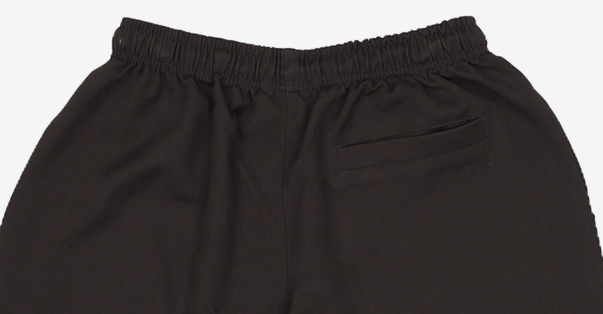 우알롱(WOOALONG) Signature summer half pants - BLACK S