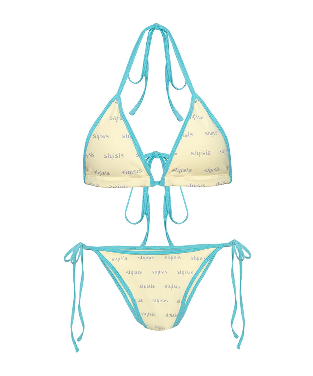 슬리시스(SLYISIS) Signature Logo Bikini (Lemon/Mint)