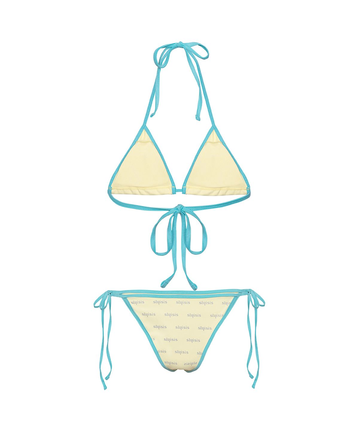 슬리시스(SLYISIS) Signature Logo Bikini (Lemon/Mint)