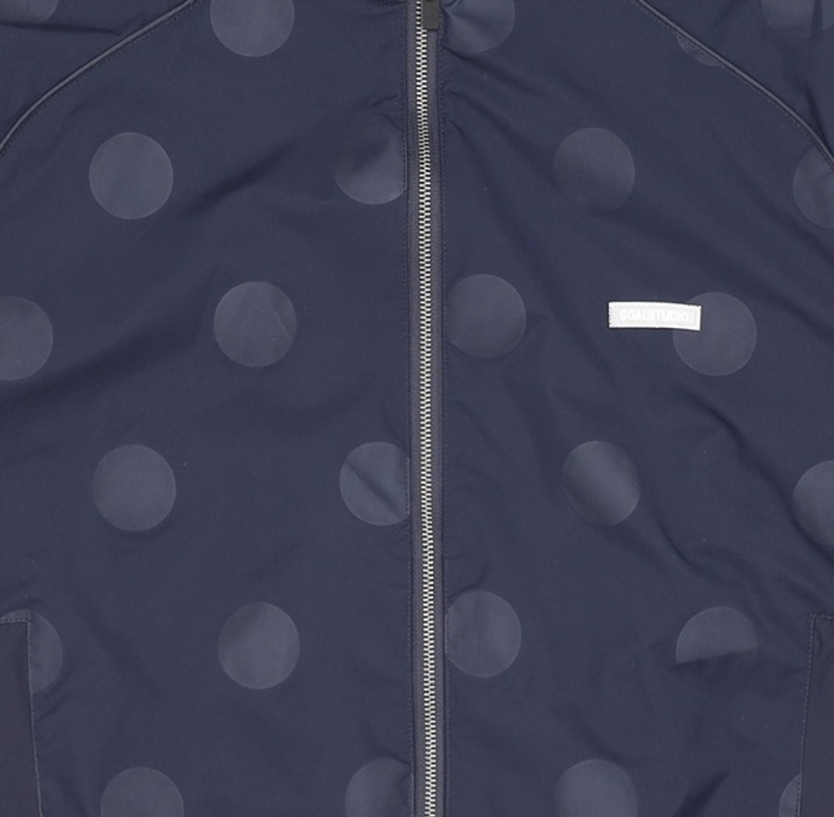 골스튜디오(GOALSTUDIO) CIRCLE WELDED TRACK JACKET - NAVY L